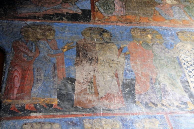 фреска в храме вардзиа (царица тамара)