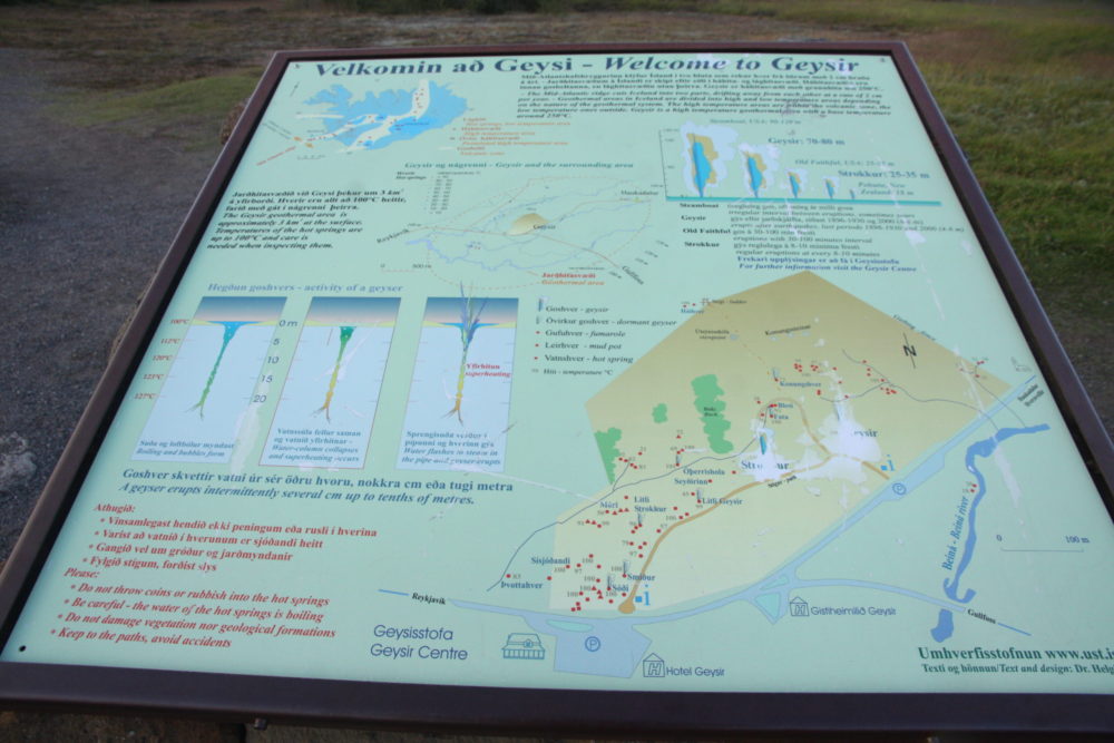 план схема долины гейзеров в исландии