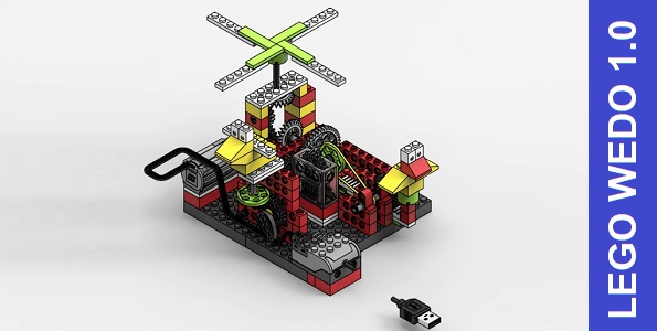 Мегаредуктор из Лего
