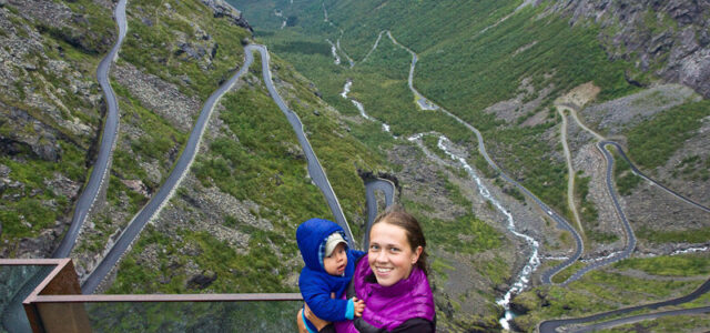 Дорога Троллей в Норвегии