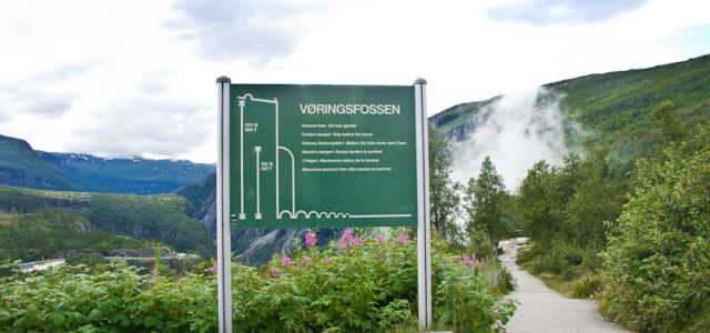 Как добраться до водопада Верингфоссен в Норвегии