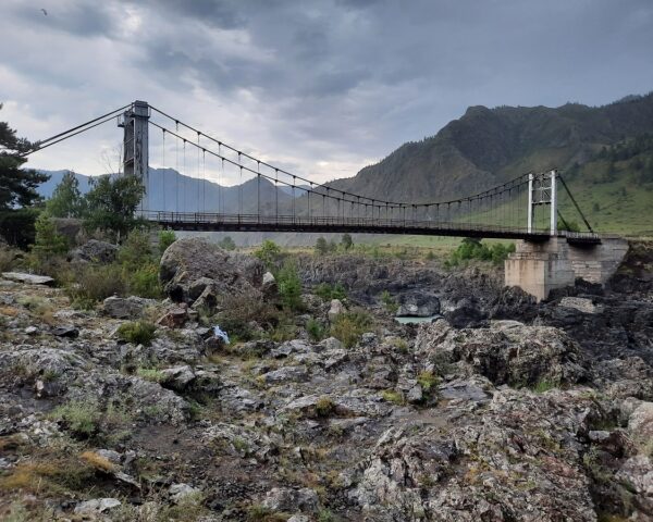 Ороктойский мост Горный Алтай