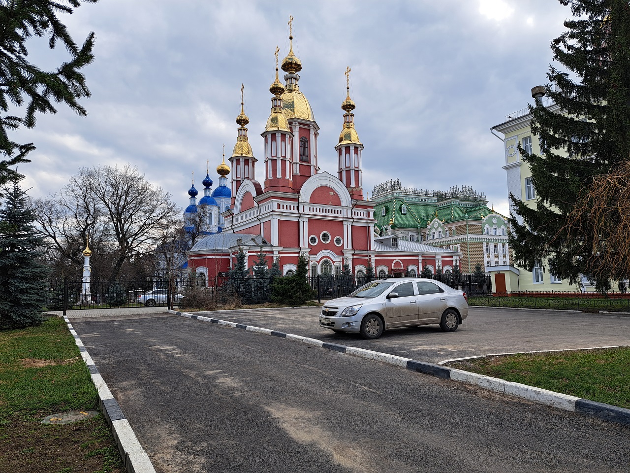 Казанский монастрыть, Тамбовская семинария и колокольня Тамбова