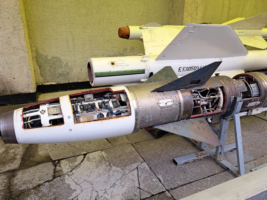 Ракета из музея ПВО в Заре