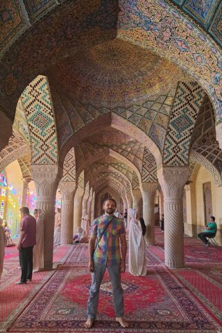 Мечеть роз в Иране