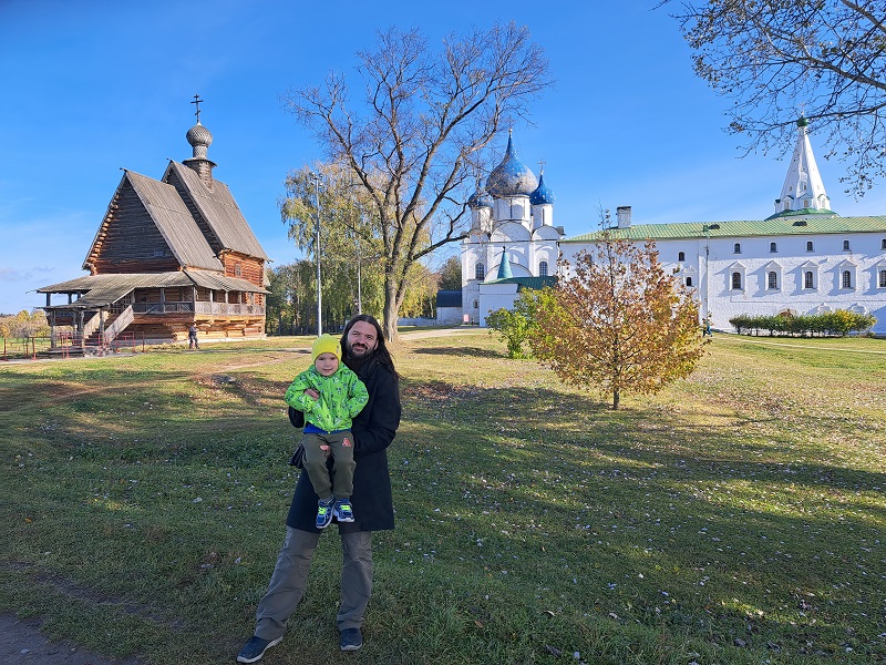 Суздаль с детьми осенью - кремль