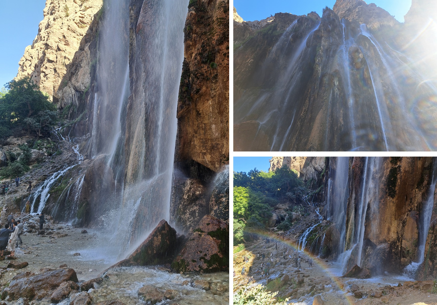 Мангурские водопады в Иране - Символ природы Персии