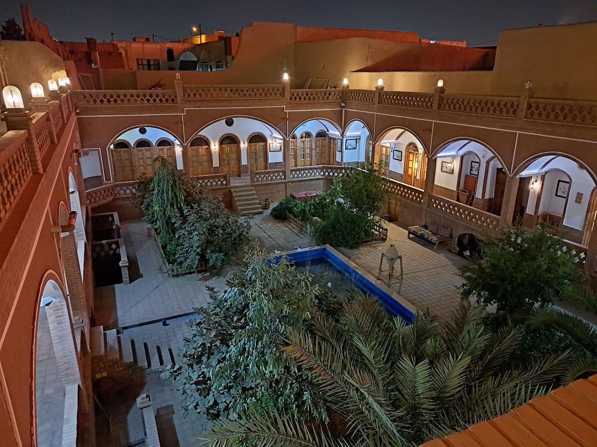 Ночевка в Кашане - Бутик отель в Иране