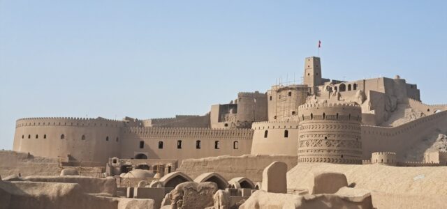 Цитадель - крепость Бам в Иране